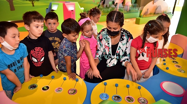 Antalya Bilim Merkezi kreş öğrencilerini misafir etti