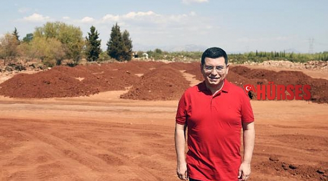 Antalya Orman Çiftliği'ne Akdeniz toprağı