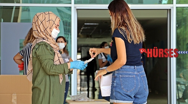 Antalya'da öğretmen adaylarının KPSS heyecanı
