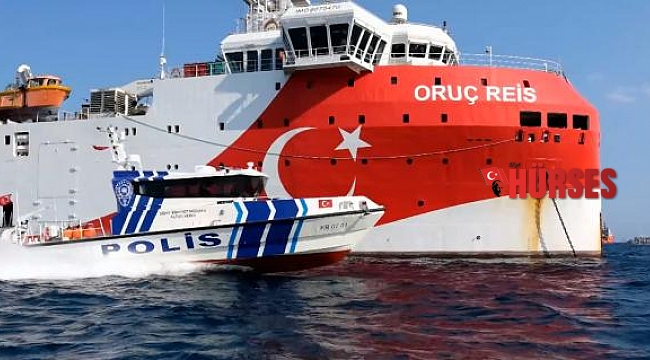 Antalya'da polisten Oruç Reis'e klipli selamlama