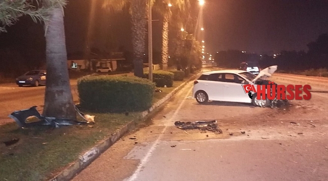 Antalya'da trafik kazaları: 2'si ağır 5 yaralı