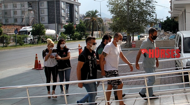 Antalya'da uyuşturucu operasyonu: 1'i kadın 6 şüpheliye gözaltı