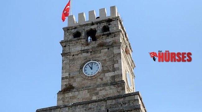 Antalya'nın simgesi Saat Kulesi'ne kubbe geliyor