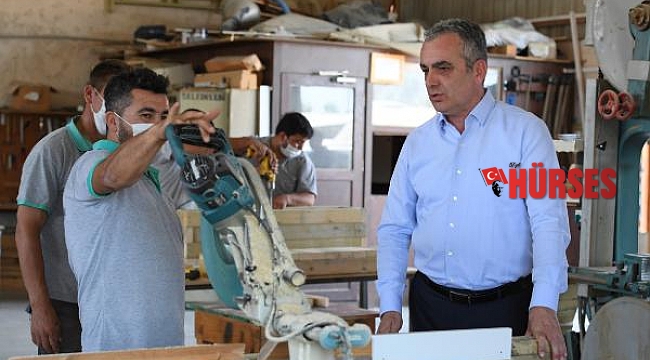 Başkan Esen: Üretebileceğimiz hiçbir şeyi dışarıdan almayacağız