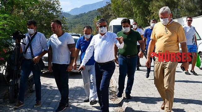 Başkan Topaloğlu çalışmaları inceledi 