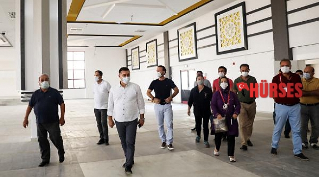 Başkan Yücel sahaya indi müjdeyi verdi