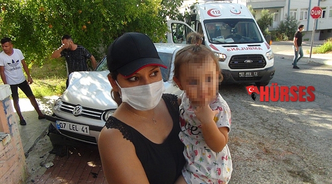 Bebek koltuğu ve kemer 3 yaşındaki çocuğu hayata bağladı