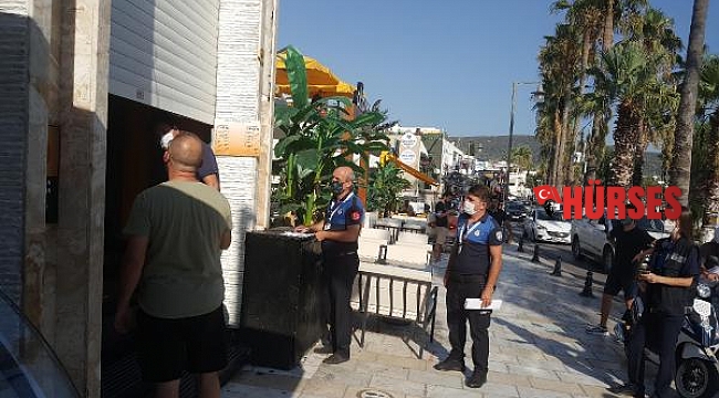 Bodrum'da kurallara aykırı faaliyet gösteren 9 işletme kapatıldı