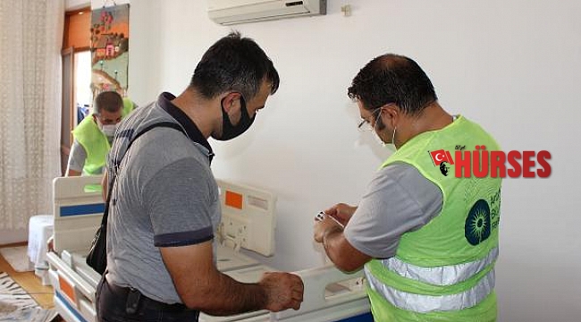 Büyükşehir'den 12 vatandaşa daha hasta yatağı