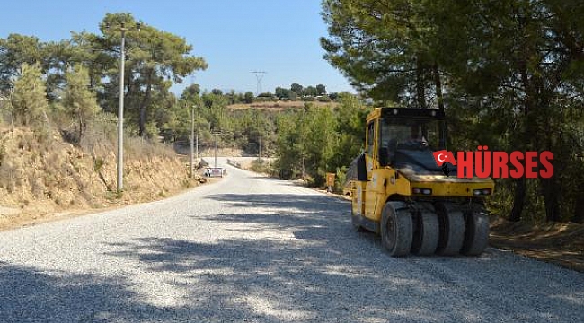 Büyükşehir'den Manavgat'ta asfalt seferberliği