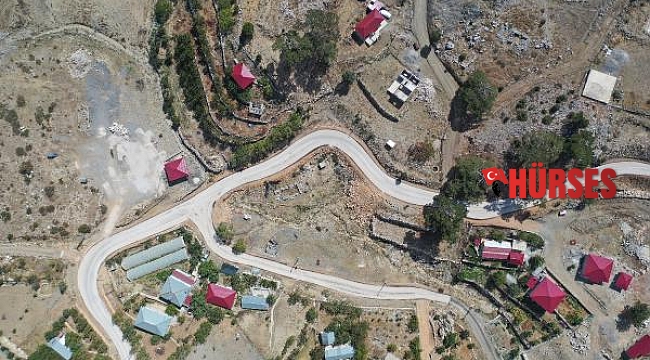 Büyükşehir'den Torosların zirvesine asfalt