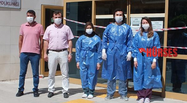 Çay Devlet Hastanesi'ne pandemi polikliniği