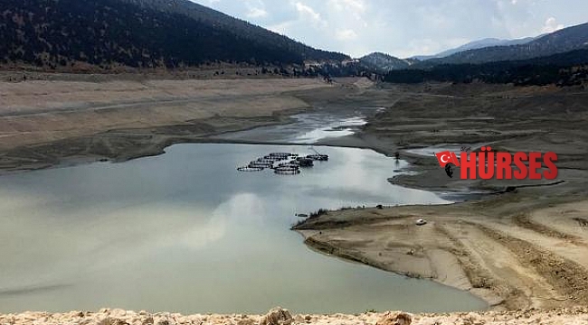 Çayboğazı Barajı'nda su kalmadı