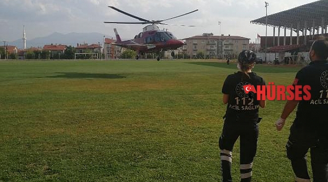 Elini pres makinesine kaptıran işçi yaralandı