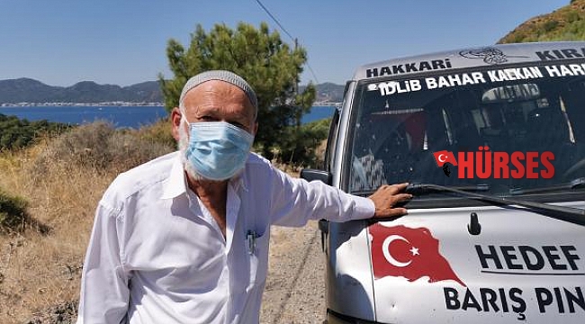 'Elmacı Dede'den 'Oruç Reis' personeline bir minibüs dolusu üzüm