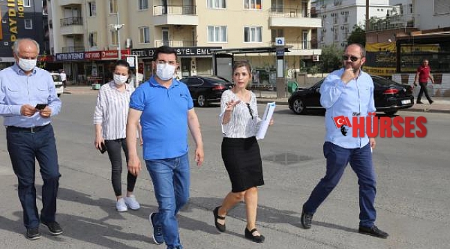 Kafeler caddesine estetik görünüm