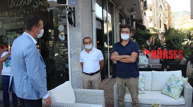 Kaymakam Ürkmezer vatandaşları tek tek uyardı