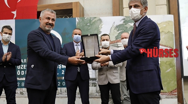 Manavgat Belediye Başkanı Sözen'e ödül