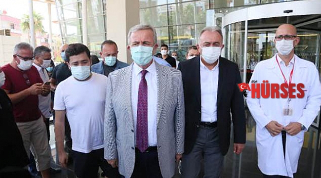 Mansur Yavaş'tan, Başkan Böcek'e ziyaret