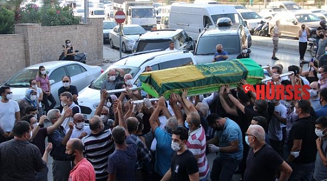 'Maskeli Şebnem'in cenazesi konvoyla getirildiği Alanya'da toprağa verildi