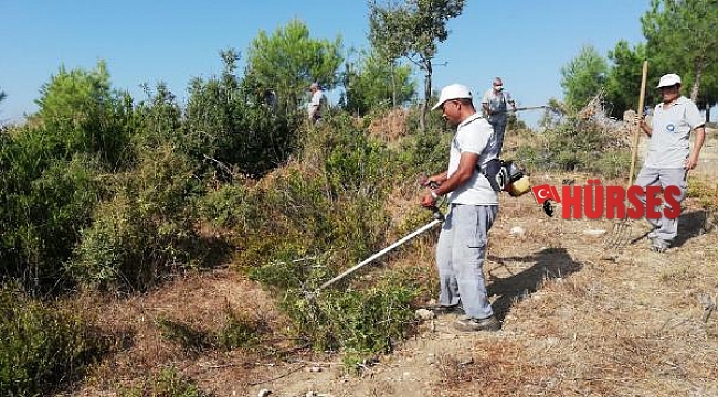 Mezarlıklarda kapsamlı temizlik