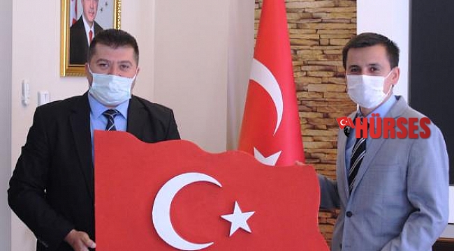 MHP'den Kaymakam Durgut'a ziyaret