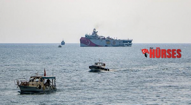 Oruç Reis, Antalya Limanı'ndan ayrıldı