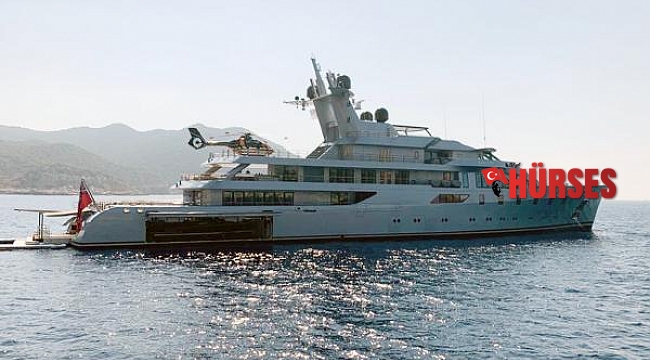 Rus milyarderin mega yatı 'Pacific' Kaş'ta