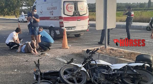 Serik'te kaza: 2 yaralı