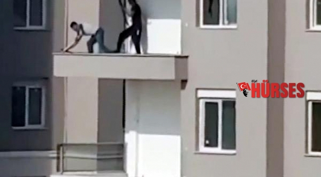 Talan edilen inşaattaki hırsızlık kamerada