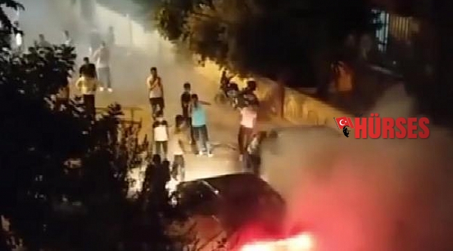 Tepki göstereni dövmeye kalkıştılar
