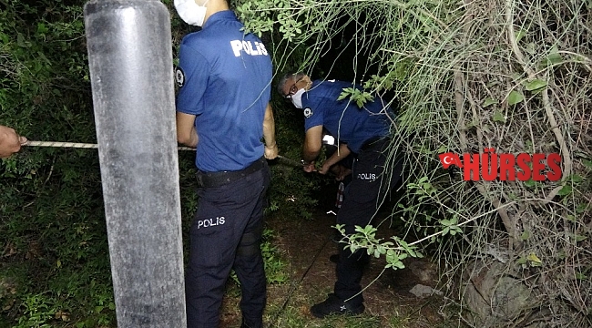Tuvalet ihtiyacını gidermeye giderken uçuruma yuvarlandı