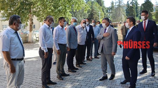 Vali Yazıcı Korkuteli'de
