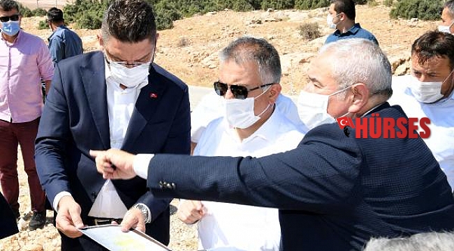 Vali Yazıcı Korkuteli'nde