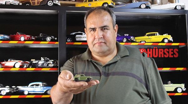 42 yılda 1000'in üzerinde oyuncak araba biriktirdi