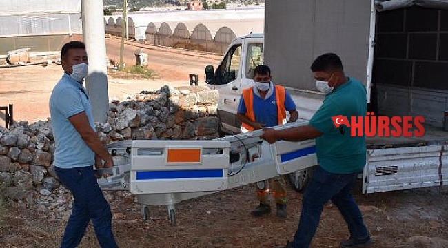 5 ilçede 7 hastaya yatak yardımı yapıldı