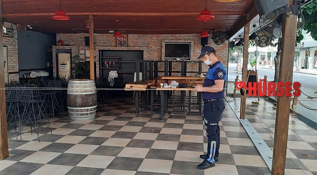Alanya'da 90 işletmeye korona virüs cezası