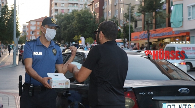 Alanya'da korona virüs denetimi