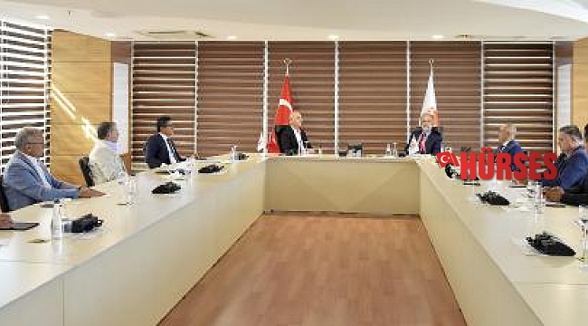 Antalya OSB, Halkbank başkanını misafir etti