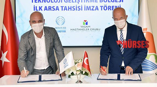 Antalya OSB Teknopark, ilk firma kabulünü gerçekleştirdi
