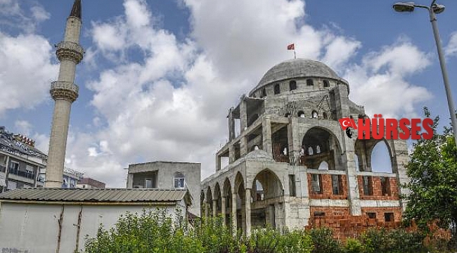 Antalya protokol yoluna Mimar Sinan eseri