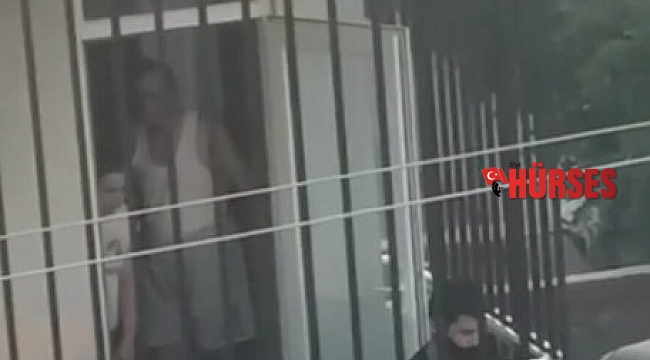 Antalya'da kafası balkon demirine sıkışan çocuğu itfaiye kurtardı