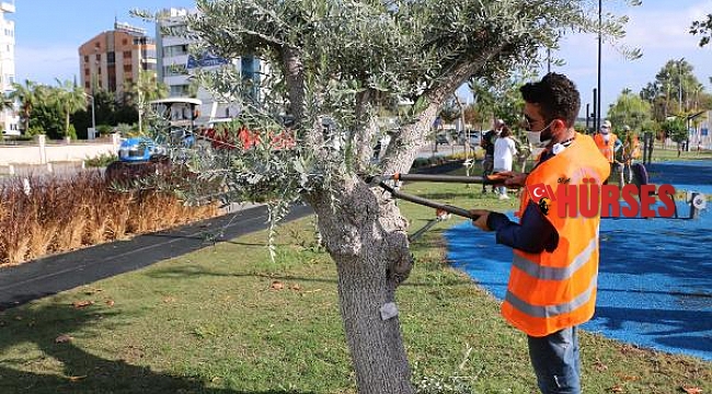 Büyükşehir'den Konyaaltı Sahili'nde kış hazırlığı