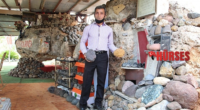 Çiftçinin 'Taş' gibi sıra dışı koleksiyonu