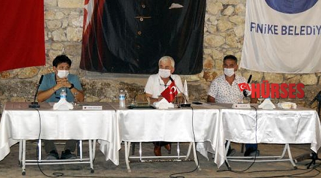 Finike Belediyesi'nin 2021 bütçesi belirlendi
