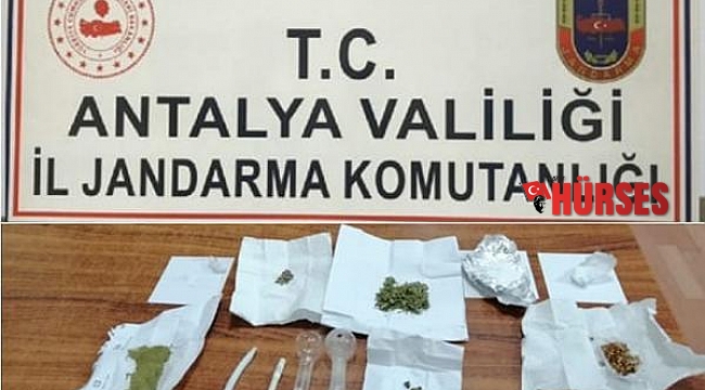 Finike'de uyuşturucu operasyonu