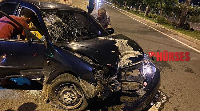 Gazipaşa'da kaza: 1 yaralı
