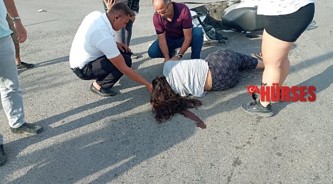 Gazipaşa'da kaza: 1 yaralı
