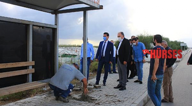 Gülseren'in ölümüne neden olan durağın ayaklarına beton döküldü