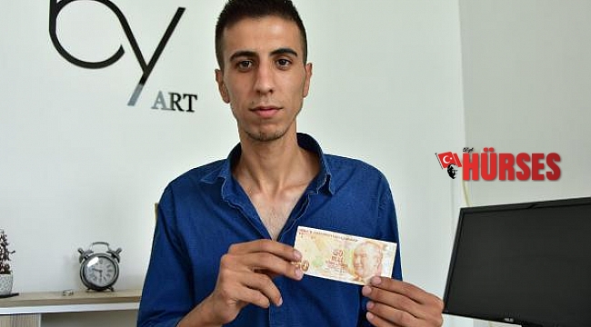 Hatalı basım 50 TL'yi 20 bin liraya satışa çıkardı, alıcı çıkmadı